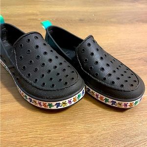 Black Grateful Dead Shoes Size 6